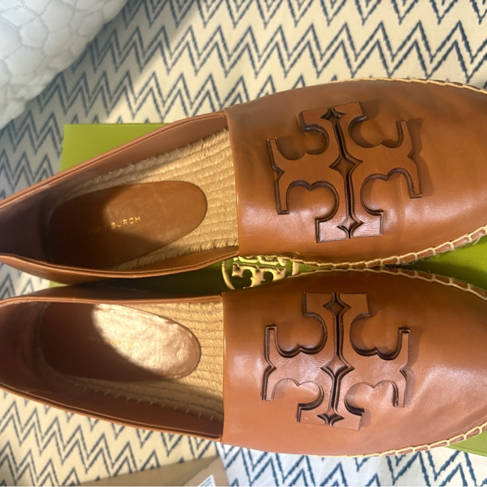 Tory Burch Brown Espadrille Flats - Picture 3 of 6